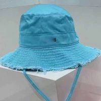 High Quality Woman Wide Brim Hats Summer Le Bob Artichaut Bu...