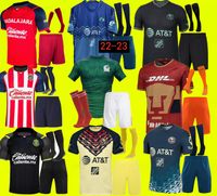 Liga MX 21 22 22 Club América Futebol Jerseys Leon Terceiro 2021 2022 Camisetas Tijuana Tigres Unam Chivas 3ª Camisas de futebol Chivas Adultos e crianças 111