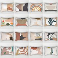 Yastık/Dekoratif Yastık Nordic 2022 Özet Bel Baskılı Yastık Yatak Odası Araba Atma Yastık Kılıfı Başucu Kapak Kanepe Setleri