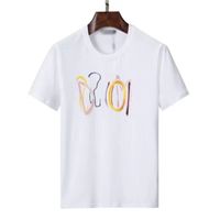 2022 MENS مصممين T Shirt for Man Womens tshirt مع رسائل طباعة الأكمام القصيرة القمصان الصيفية الرجال فضفاضة المحملات الآسيوية الحجم m-xxxl