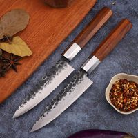 5.5 Inch Triple 8Cr17MoV Steel Core Blade Kitchen Chef Professional Cooking EDC Tool Outdoor Camping Fruit Knife231o