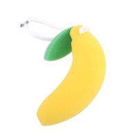 Banana dishwashing sponge soft scouring pad, non-stick oil, household brushing pot, kitchen cleaning
