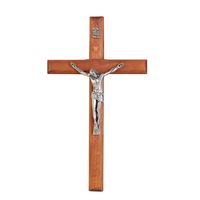 Wood Wall Cross Holy Jus Handmade Christ Traditional Handicraft Crucifix Home Decor