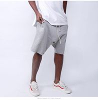 Men' s Shorts Solid Color Casual Men Simple Summer Cotto...