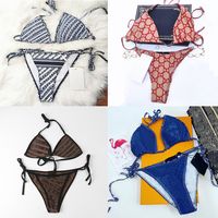 2022 Halter Swim Suit Womens Bikini Sexig Wear Female Hollow Monokini Black Bathing Suit Padded Swimming Solid Bodysuit med LovingFashion Shop 00