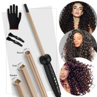 9mm Super Slim MCH Tight Curls Wand Ringlet Afro Hair Curler Curling Iron Chopstick 220616