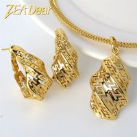 ZEADear Jewelry Sets Fashion 18K Gold Planted Classic For Wo...