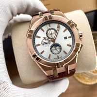 Высококачественные часы для мужских автоматических механических часов 43 -миллиметровые деловые водонепроницаемые наручные часы из нержавеющей кожи.