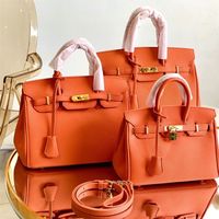 Designer Birkins Bags Herme Deigner Handbag Women Herme Bag Burkin Meenger One houlder Hand Chameleon Leather 4O04