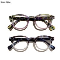 Sonnenbrille Good Sight Mode Frauen Lesebrille Anti-Blau leichte runde Computer Brillen Retro dekorative Brillen 3 4 5 6sunglass