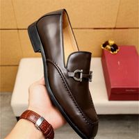 3Style Strap Loafers Man British Mens Shoes Designer Формальная шваф