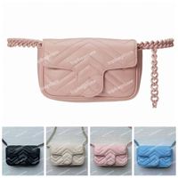 Дизайнерские сумки для ремней женщины Marmont Bumbags Bum Bumb Sags Bags Fannypacks Fanny Pack