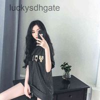 G clothes Designer T shirt and shirts 2022g Jiachao brand net red same black gold star T-shirt summer new round neck short sleeve Pullover letter top