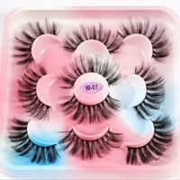 False Eyelashes 5 Pairs Of Thick Three- dimensional Curling L...