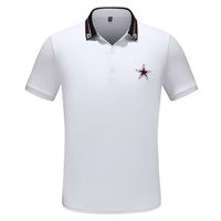 Designer mens Basic business polos T Shirt fashion france brand Men's T-Shirts embroidered armbands letter Badges polo shirt shorts Asian size M-XXXL A134
