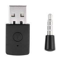 Bluetooth Dongle Adapter USB 4.0 - MINI Dongle Odbiornik i nadajniki Zestaw adaptera bezprzewodowego kompatybilny z obsługą PS4 A2DP HFP266M