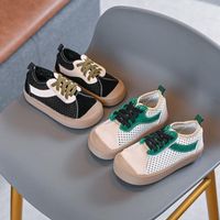 Athletic & Outdoor Summer Baby Shoes Breathable Sneakers Kids Boys Mesh Soft Bottom Sport Flat Non-slip SWL002Athletic
