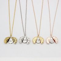 Pendant Necklaces You Are My Sunshine Sunflower For Women Lo...