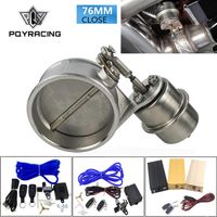 PQY - Exhaust Control Valve With Vacuum Actuator Cutout 3" 76mm Pipe CLOSED with ROD with Wireless Remote Controller Set PQY-300h