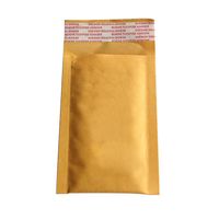 Hediye Sargısı Kraft Bubble Bag Yastıklı Zarflar Postalar Sarı Çantalar 10 PCS/SET