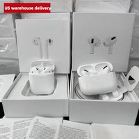 Generation 3 Earphones Airpod H1 Chip Rename GPS Wireless Charging Bluetooth Headphones Pods 2 Earbuds 2nd generation headset