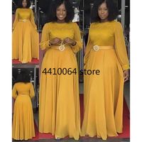 Ethnic Clothing African Dresses Women 2021 Robe Africaine Femme Bazin Riche Lace Embroidery Wedding Party Dress Elegant Kaftan Mus252k