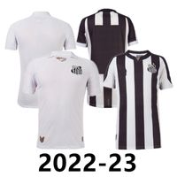 New 22/23 Santos FC Home Away soccer jersey #9 Marcos Leonardo #10 Ricardo Goulart #11 Ângelo Gabriel 2022 23 football shirt Kit
