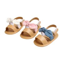 First Walkers Summer Born Baby Kids Girl Casual Cute Bowknot Scarpe Anti-slip Solle SandalsFirst