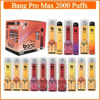 Bang XXL Pro Max Switch Disponível Disposition Disposited Kit Vape 2 em 1 6ml PODS 2000 Puffs 1000mAh Bateria xxtra Double Vapes Pen