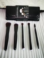Deluxe 5 Pieces Dual Ended Face and Eye Travel Makeup Brush ...