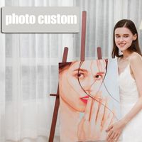Paintings Personality Po Customized DIY Painting By Numbers On Canvas Picture 24 36 42 Colors Acrylic Paint For AdultsPaintings