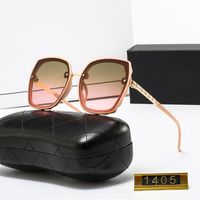 2021 Neuer Luxur Top -Qualität klassischer Pilot -Sonnenbrillen Designer Marke Fashion Herren Frauen Sonnenbrillen Brillen Brillen Metallglaslinsen mit327W