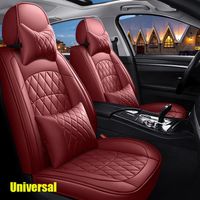 Car Seat Cover for Audi a3 a4 b6 a6 a5 q7 fit BMW Toyota seats Interior protector cushion set Automotive Seat Covers Universal234r