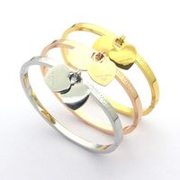 designer LOVE positive bracelets Bangle luxury womens heart ...