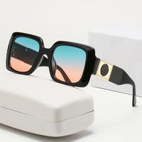 Üst Lüks Güneş Gözlüğü Polaroid Lens Tasarımcı Kadınlar 6 Renkler Erkek Gogle Kıdemli Gözlük Kadınlar Gözlükler Çerçeve Vintage Metal Güneş Gözlükleri Kutu 2216
