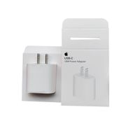 Oryginalna jakość 18W 20W PD typu C Szybka ładowarka USB-C Zasilacz do iPhone 11 12 13 Pro Max Super szybkie ładowanie z pudełkiem detalicznym