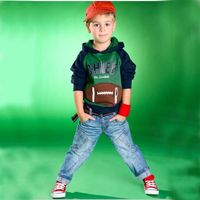 Clothing Sets Boys Jeans Toddlers Tracksuits Pants Suit Winx Spring 1 Year Boy Hoodie Set Hooded Letter Fall ClothesClothing