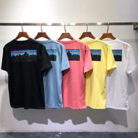 Camisetas de camisetas masculinas de camisetas de camiseta de verão Moda curta manga curta