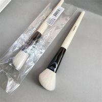 Brosse de maquillage à visage incliné - Soft Sturdy Blush Powder Lightlighter Contour Cosmetics Brush Beauty Tool 252G