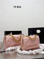 Diseñadores Bolsos de hombro Luxury bolso bolso bolsas de bolsos cluth marca de alta calidad clásica de cuero genuino caja original de oro de 25 cm de 25 cm vintage