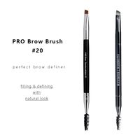 PRO Eye Brow Makeup Brush #20 Dual- ended Eye Liner Brow Defi...