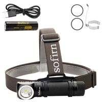 Sofirn SP40 Headlamp LED Cree XPL 18650 USB Rechargeable Head lamp 1200lm Bright Outdoor Fishing Headlight Magnet Tail Cap 220504