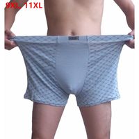 Underpants плюс размер 9xl нижнее белье мужски для боксеров.