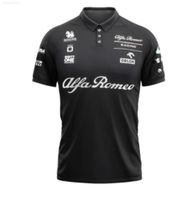 F1 T 셔츠 남성 공식 1 알파 로미오 팀 Sauber 레이스 Raikkonen Summer