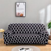 Cubiertas de silla sofá elástica moderna para sala de estar Sectional Cover fundas Slip Foot Protector 1/2/3/4 Segunda