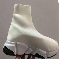 fashion women ankle boots mens sock boots speed trainer sneakers knitting slipon high quality sports shoe comfort chaussures219c