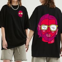 Le Monde Chico Impresión gráfica Tshirt Streetwear álbum Pnl Rap French Rap Camiseta Camiseta de manga de manga corta Moda de moda 220712