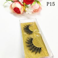 False Eyelashes 3D Mink Lashes Full Strips Pure Handmade Lux...