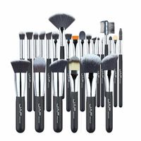 JAF Professional Makeup Brushes Set Kit Lip Powder Foundation Blusher Eye shadow Eyelashes Concealer Brush Tool 24pcs set3396