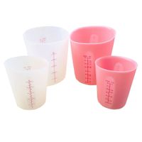 The Latest 250ML And 500ML Drinkware, Food Grade Silicone Measuring Cups,  Please Refer To Double Scale Personalized Water Cups, Support Customization  From Jikolp555, $1.78